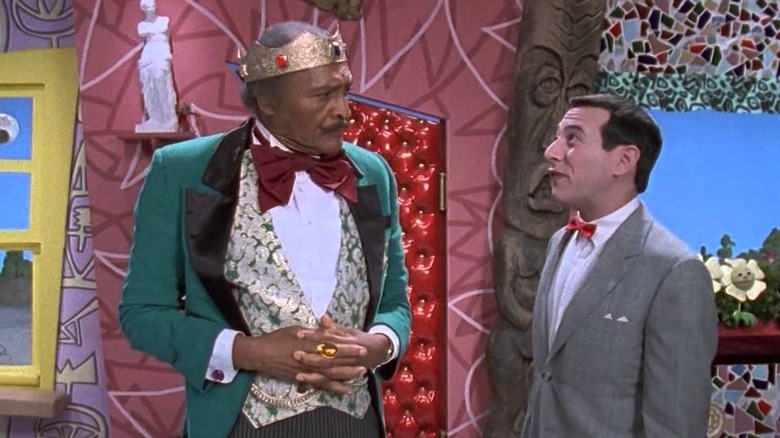 William Marshall talks to Pee-wee