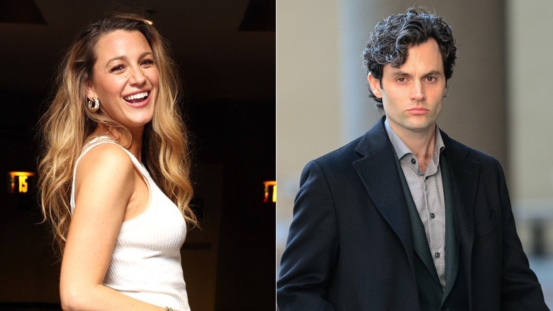 Blake Lively Penn Badgley