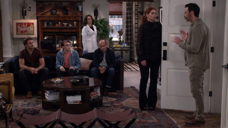 Will & Grace cast in apartment