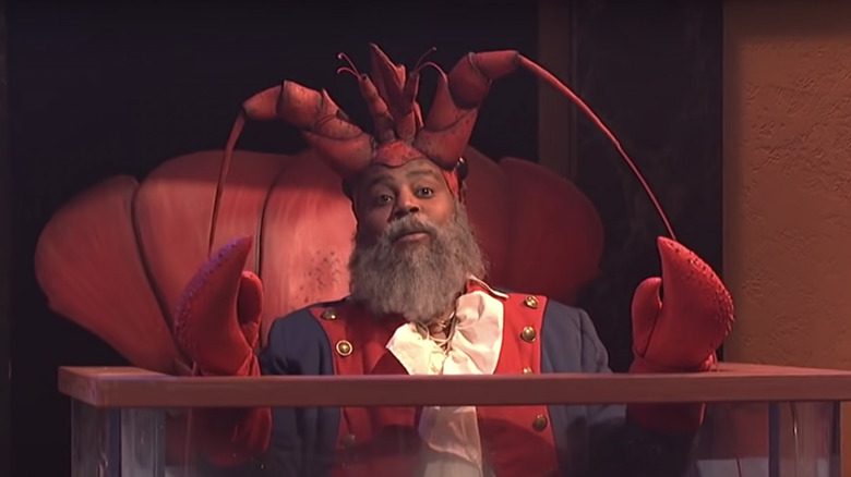 Keenan Thompson as a singing lobster