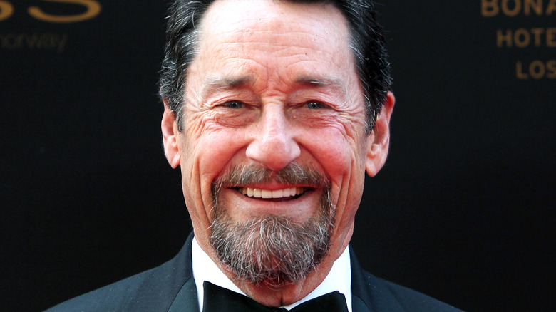 Peter Cullen looks at camera