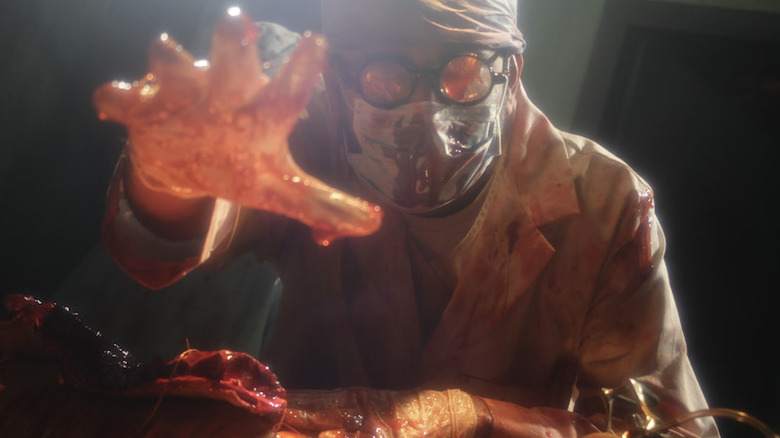 A surgeon operating on the Assassin