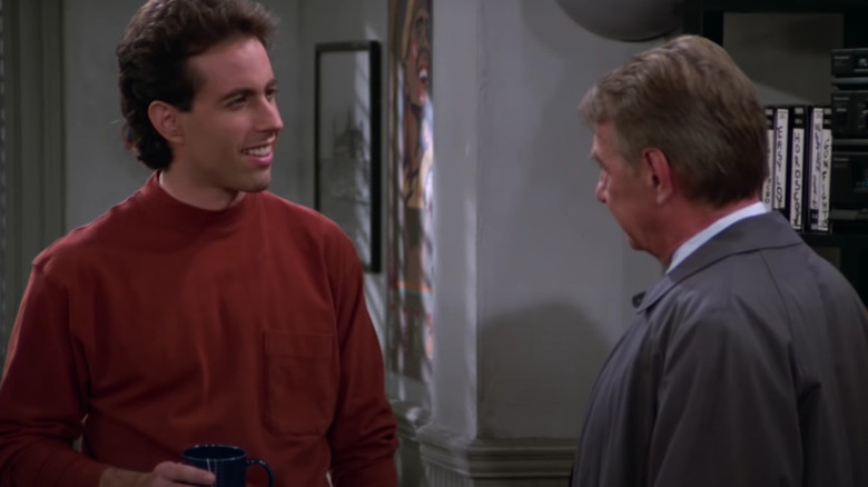 Bookman cracking Seinfeld up