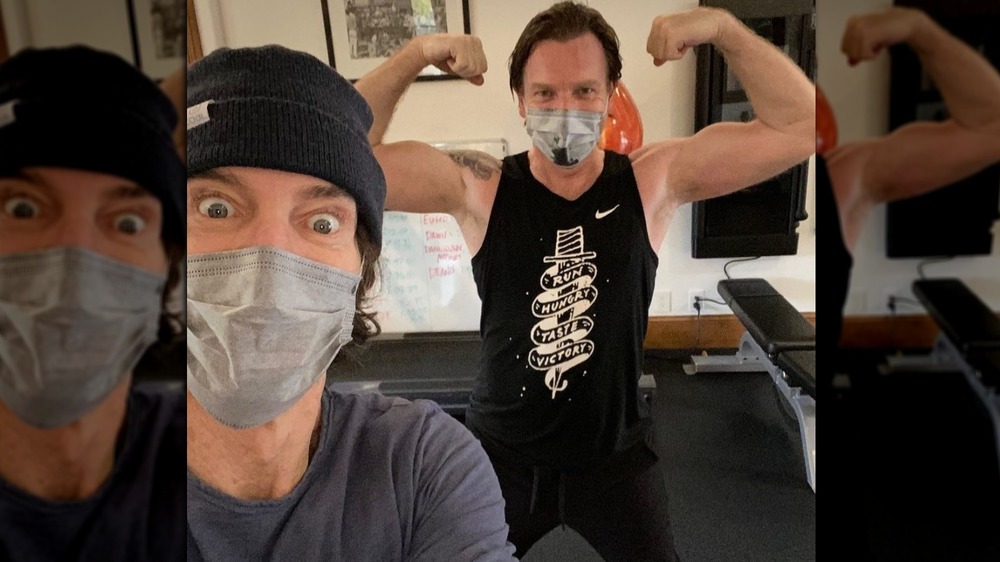 Tony Horton and Ewan McGregor