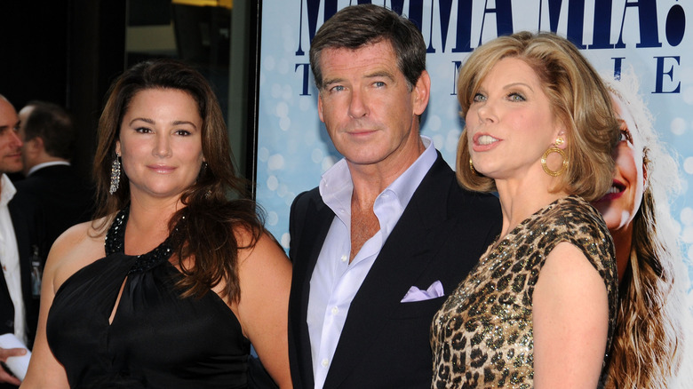 Pierce Brosnan at the Mamma Mia! premiere