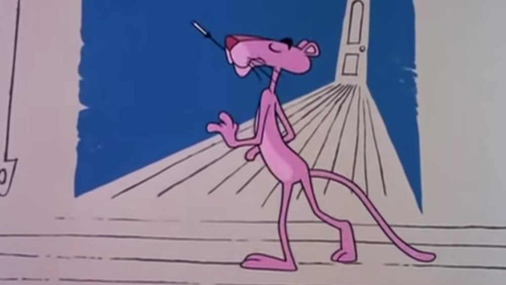 A scene from the Pink Panther Show