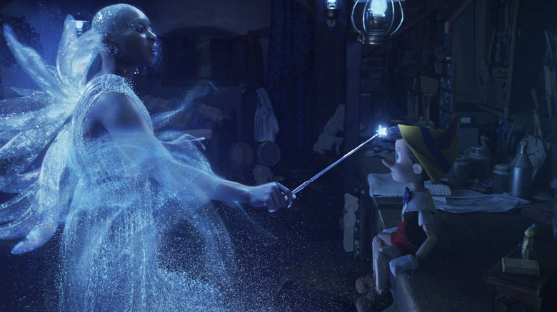 Cynthia Erivo as the Blue Fairy in Pinocchio