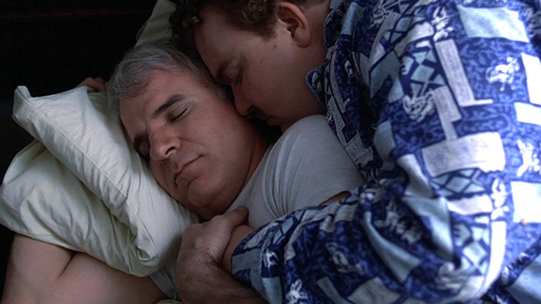 John Candy snuggling