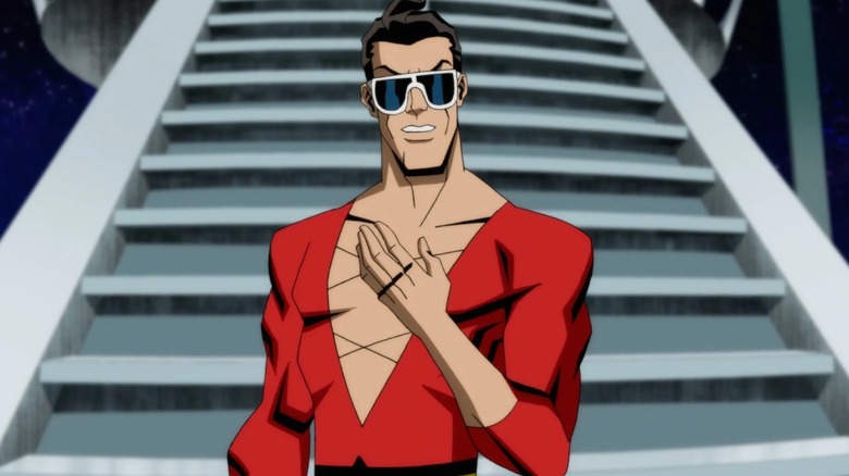 Plastic Man talking about himself