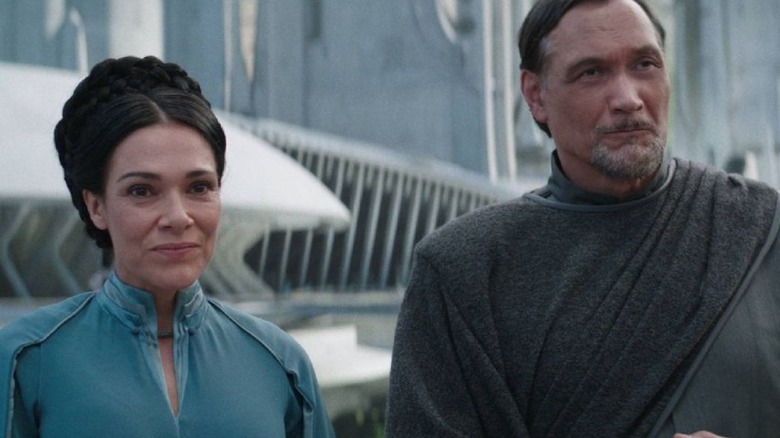 Bail and Breha Organa smiling