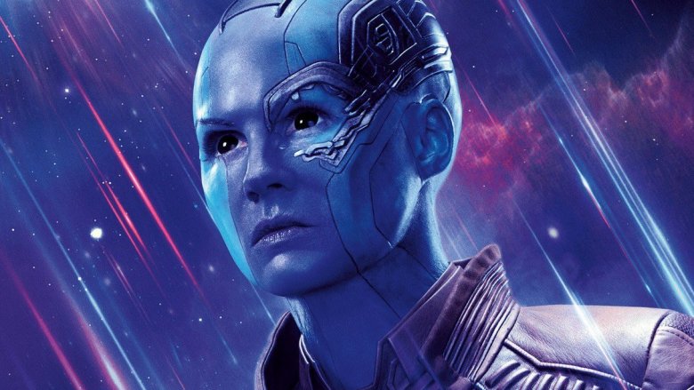 Karen Gillan on Avengers: Endgame poster