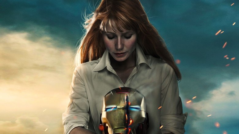 Gwyneth Paltrow as Pepper Potts on Iron Man 3 poster
