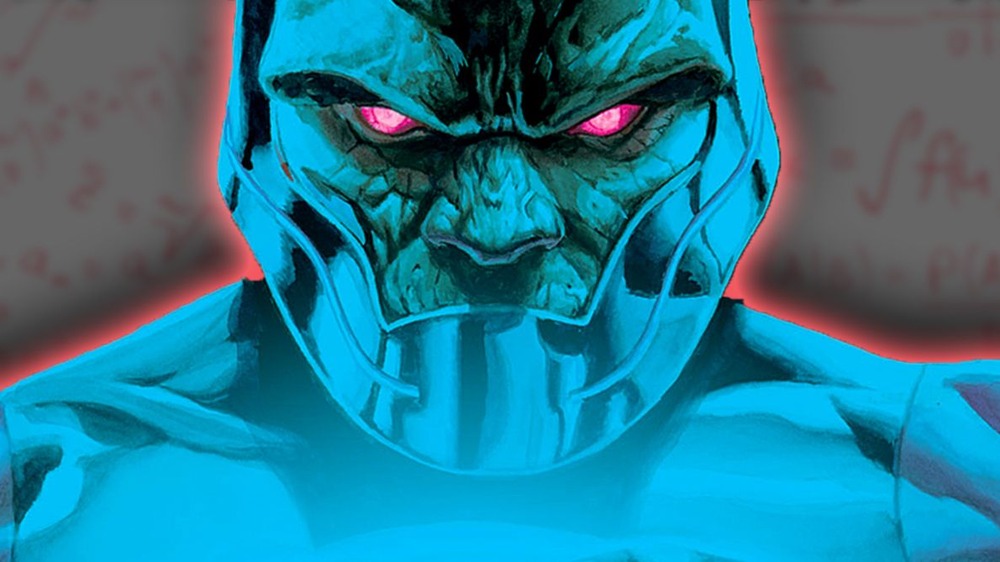 Darkseid glowering