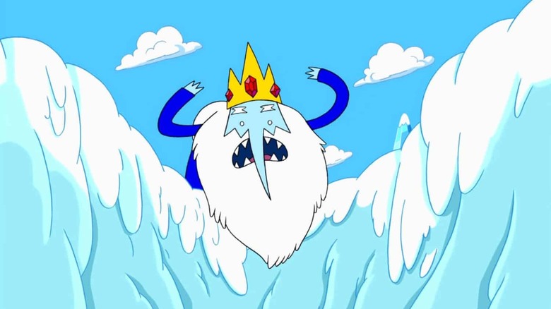 The Ice King shouting