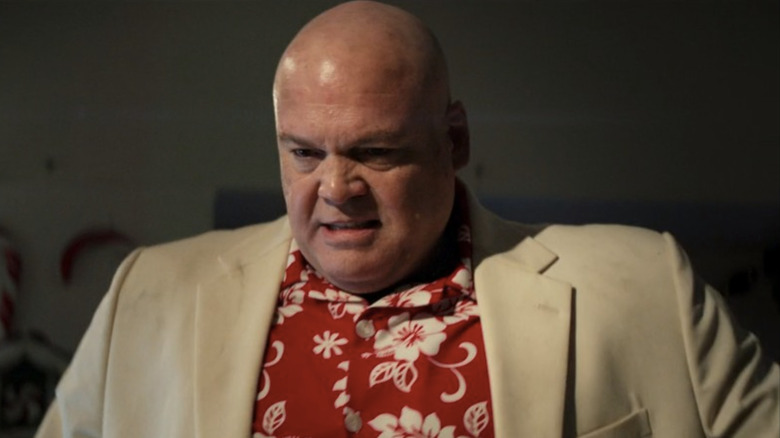 Kingpin standing menacingly