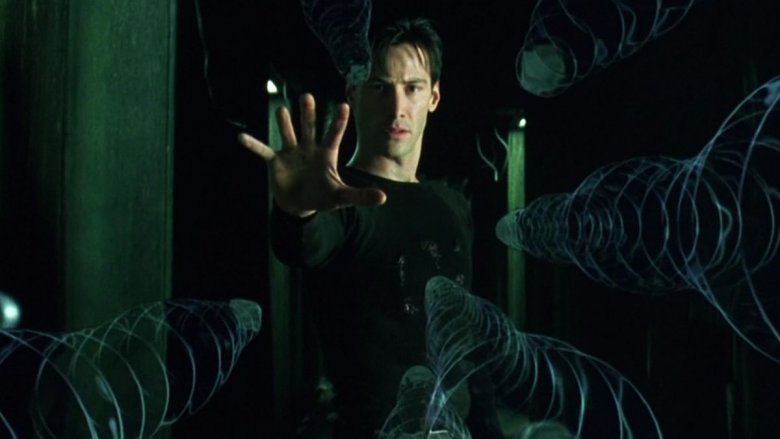 Keanu Reeves in The Matrix