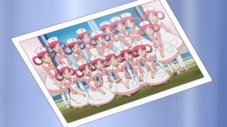 Nurse Joy family together in one picture