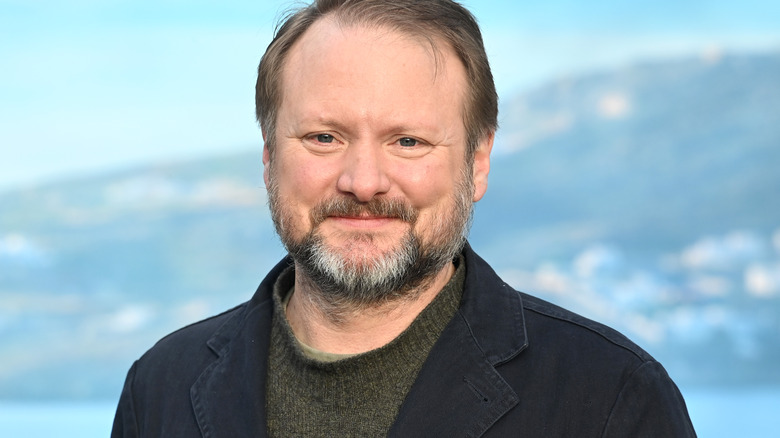 Rian Johnson smiling