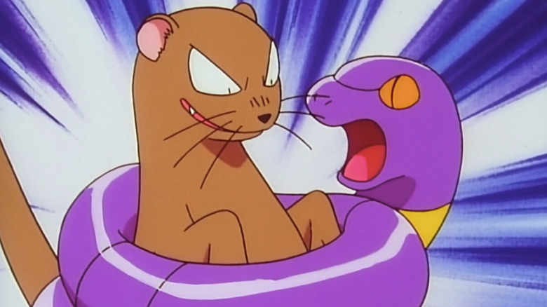 Ekans screaming at mongoose