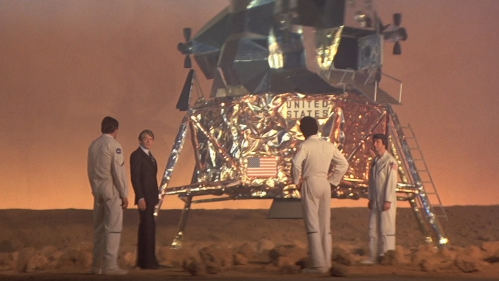 The cast of Capricorn One