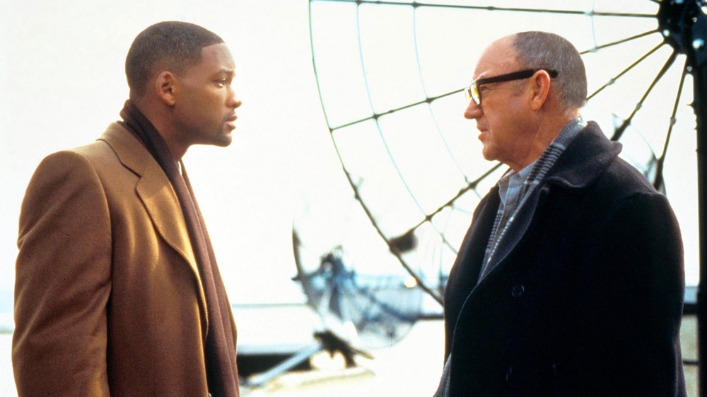 Will Smith and Gene Hackman in Enemy of the State