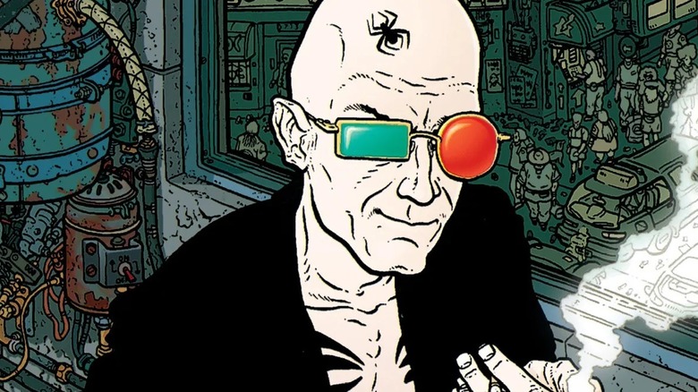 Spider Jerusalem smirking