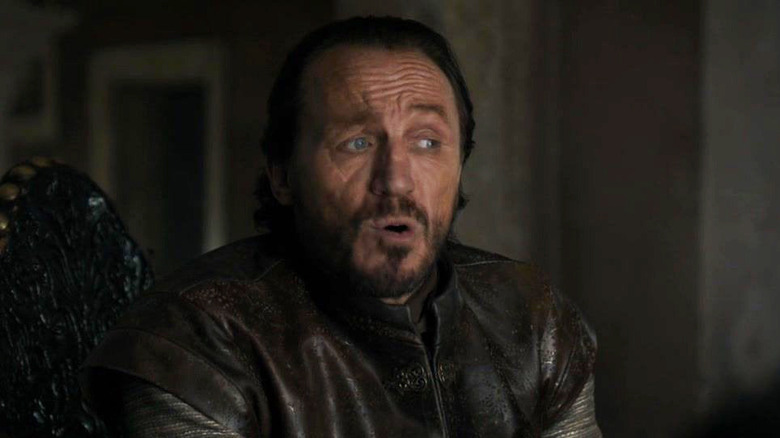 Bronn shrugging shoulders