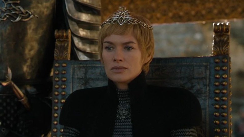 Cersei Lannister wearing crown