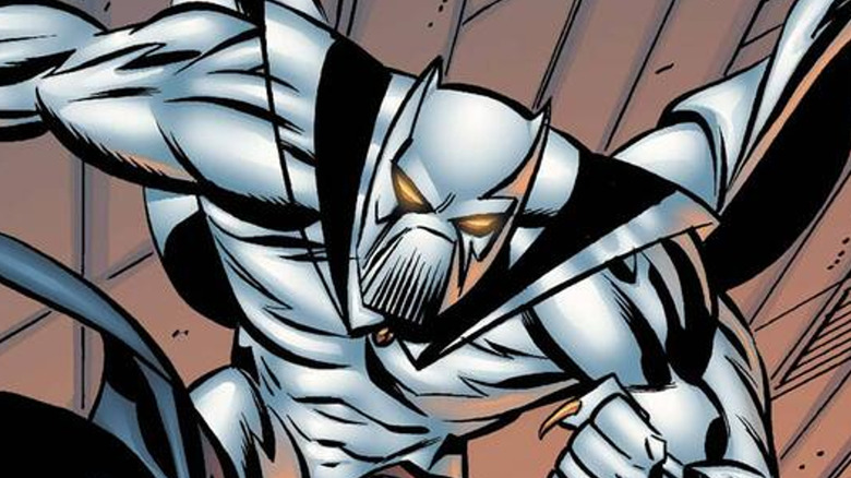 The White Wolf in costume in the comics