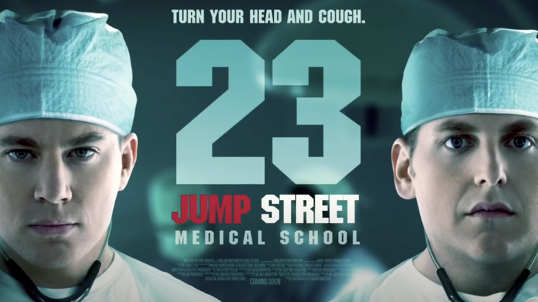 Jenko and Schmidt on a medical movie poster