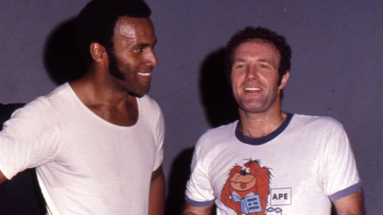 Young James Caan smiling