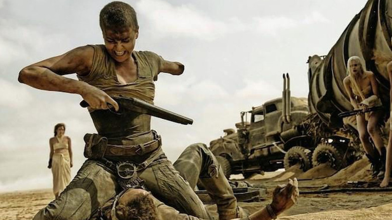 Furiosa fights with Max