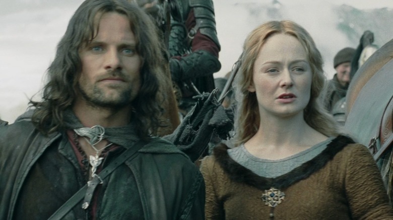 Viggo Mortensen and Miranda Otto