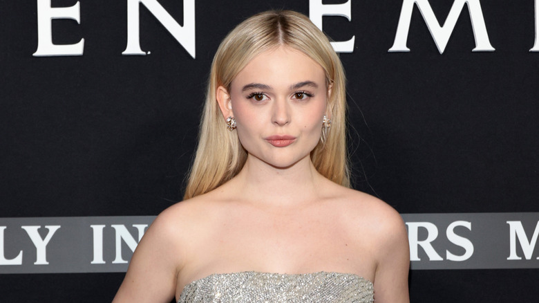 Emily Alyn Lind on the red carpet