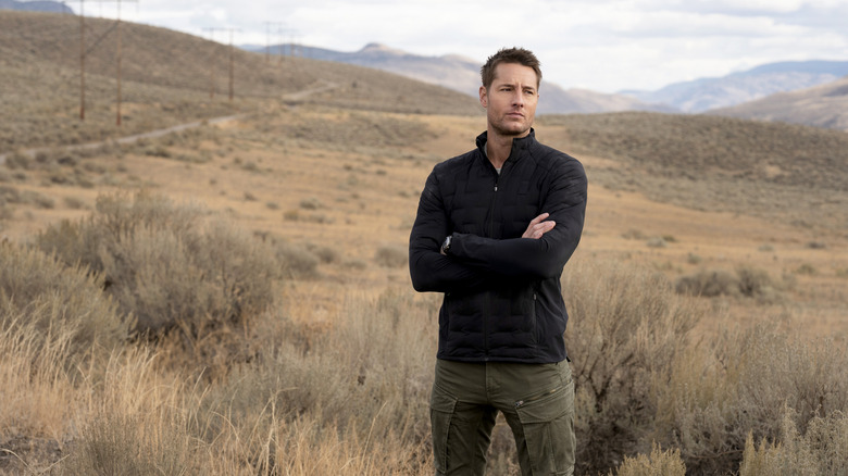 Colter Shaw standing in field