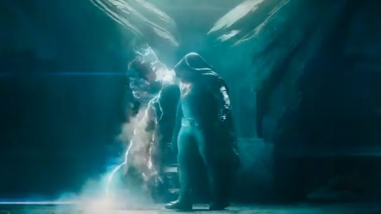 Dwayne Johnson's "Black Adam" in a scene from the movie's first teaser