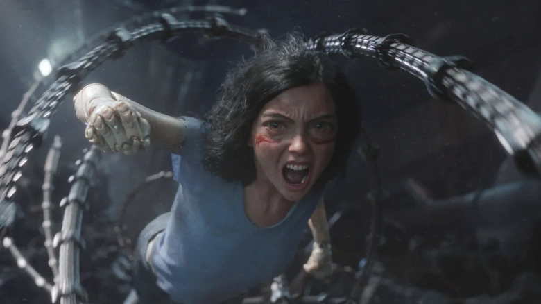 Alita punching