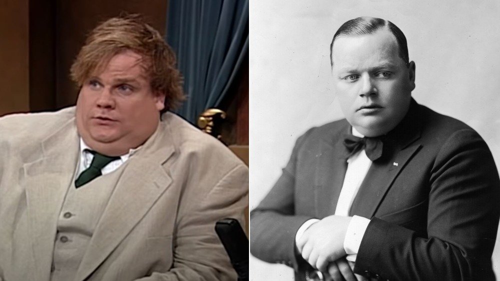 Chris Farley and Fatty Arbuckle