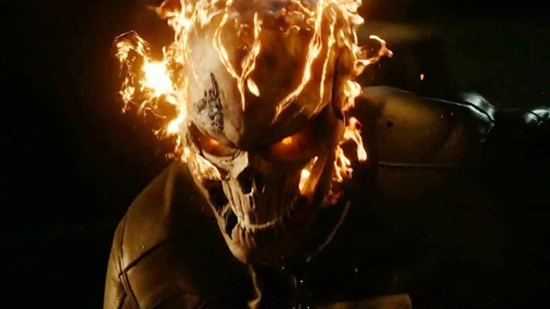 Ghost Rider snarls