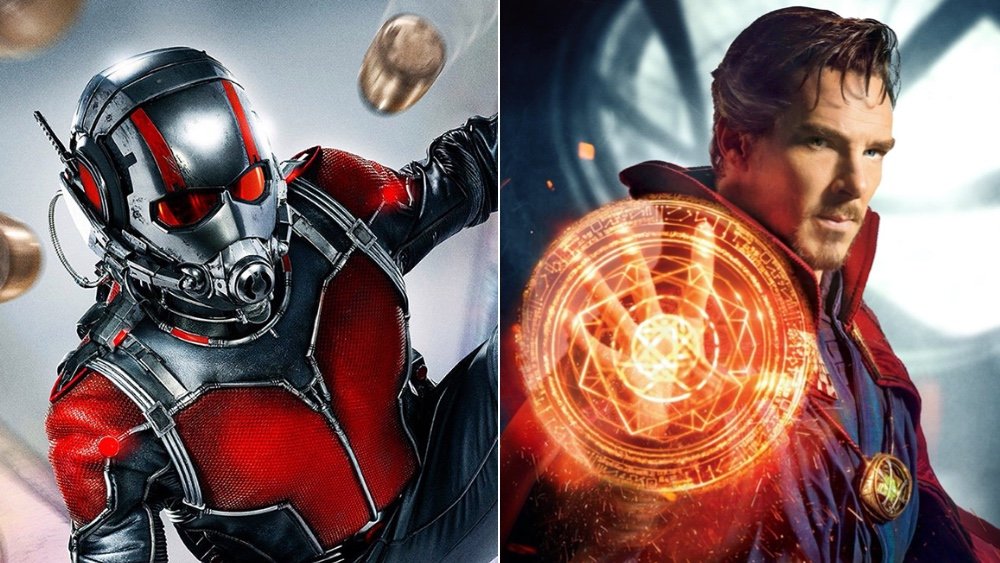 Ant-Man and Doctor Strange from the Marvel Cinematic Universe