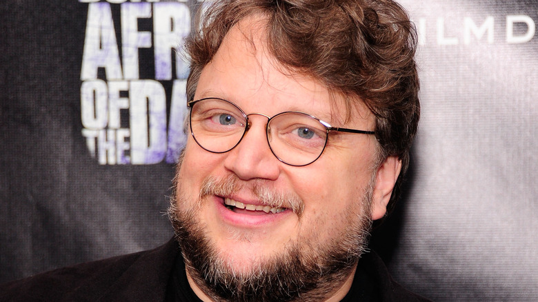 Guillermo Del Toro smiles