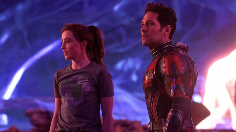 Cassie Lang and Scott Lang in Quantum Realm