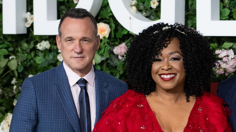 Tom Verica and Shonda Rhimes smiling