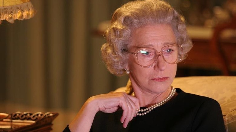 Helen Mirren as Queen Elizabeth II serious