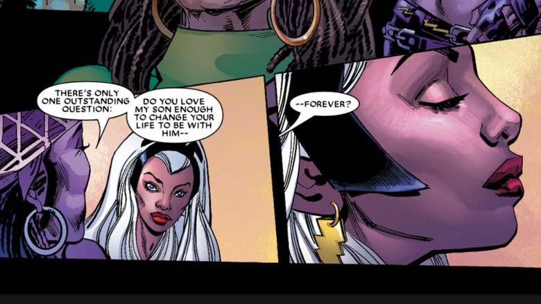 Ramonda talks to Storm