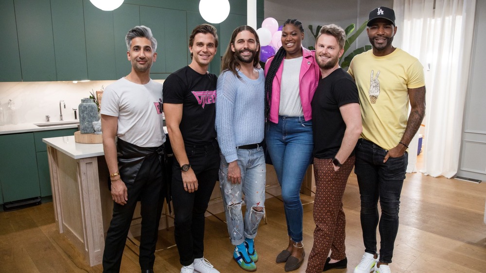 The Fab Five show a hero her house on Queer Eye