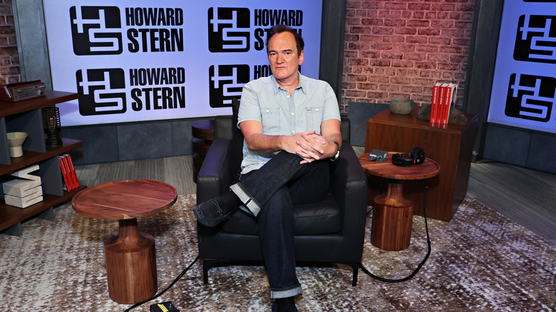 Quentin Tarantino visits the Howard Stern Show