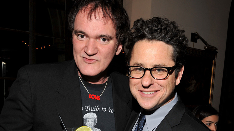 Quentin Tarantino with J. J. Abrams