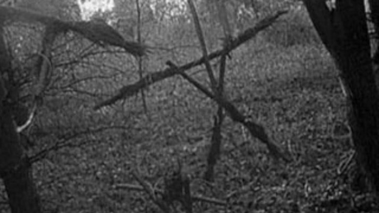 Stick figures in Blair Witch Project