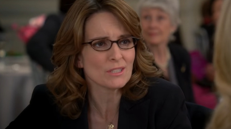 Liz Lemon looking frustrated